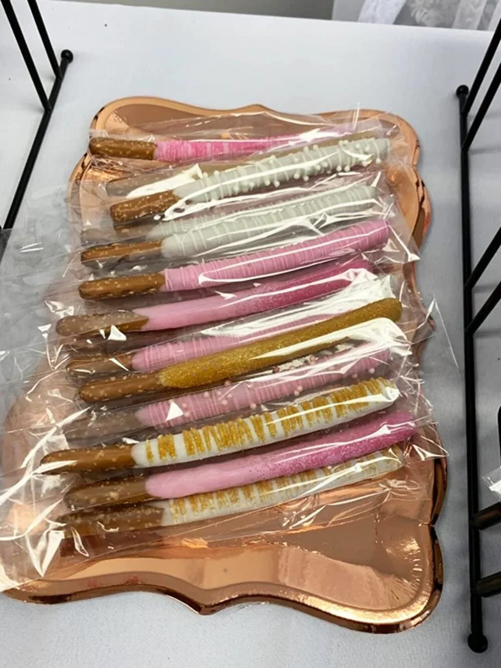 Morepack Self Sealing Cellophane Bags,2x10 Inches 100 Pcs Clear Pretzel Rod Bags